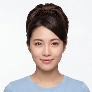Sanggul dengan banana clip