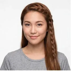 瀑布辫: 女士发型