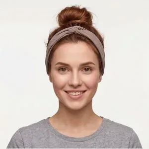 Messy Bun with a Headband