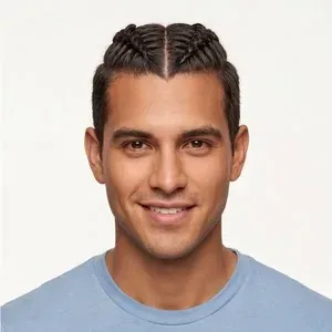 Trenza Dutch: Estilos para hombre