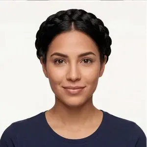 Corona intrecciata: Stili da donna