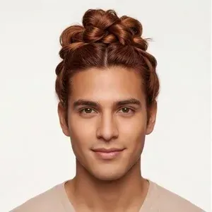 Recogido anudado: Estilos para hombre
